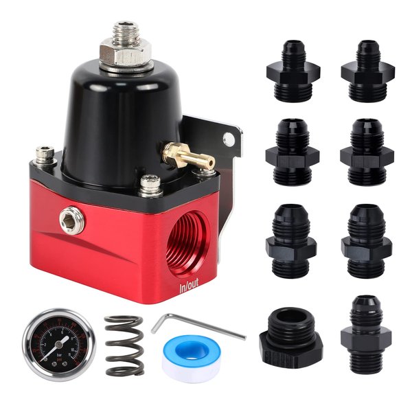 EVIL ENERGY Fuel Pressure Regulator EFI Bypass Return Adjustable 20-120psi