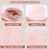 Baby Knit Mittens Toddler Boys Girls Gloves Winter Infant Newborn No Scratch Mitten 0-3 Years (2PCS-C, 0-1 Years)