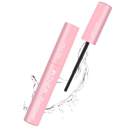 Lash Remover for Lash Extensions 5ml, Eyelash Glue Remover Self-Use at Home DIY Eyelash Extension Remover Non-irritating Soothing Oil Texture Lash Clusters Clear Remover PITHER