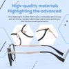 DUCO Blue Light Blocking Glasses For Men Blue Ray Glasses Oversized Computer Glasses Retro Square Fashion Eyeglasses Black 5223