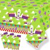 METIXOZE Buzz Cartoon Year Birthday Party Tablecloth Light Inspired Year Cartoon Story Party Table Cloths Buzz Birthday Party Decorations Supplies,2pcs