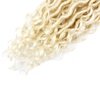 Aipin Goddess Locs Crochet Hair 18 Inch River Locs Boho Hippie Locs Wavy Crochet With Curly Hair In Middle And Ends Braids Hair Extensions (7Packs,18 inch, 613#)