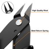 GlamorDove Hair Extension Pliers Keratin Bond Cutting Pliers Kit with 9mm Italian Glue Keratin Bonding Roll Tape Wire Flush Cutters Wire Clippers Nippers Pre-bonded Extensions Keratin Bonding Cutter