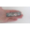 Generic Silver or bronze gold metal trees and moon night time hair clip barrette (Primary color: Gold)
