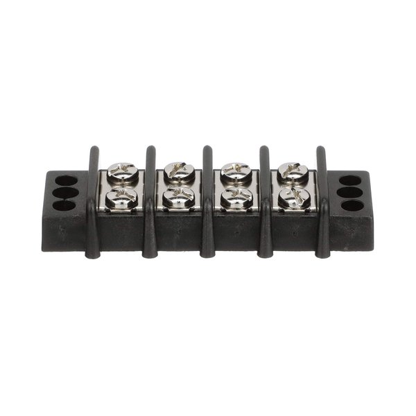Seachoice Terminal Block, 4-Gang, Brass Clips and Contacts