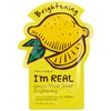 TONYMOLY I'm Real Lemon Sheet Mask, 10 Count - Hydrates Skin and Reduces Wrinkles