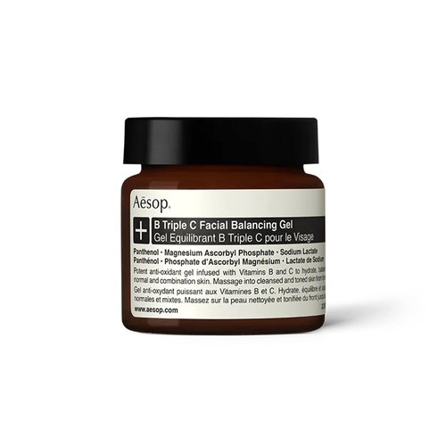 Aesop B Triple C Facial Balancing Gel | 2.0 fl oz Facial Moisturizer For Dry Skin | Mild Cleansing Gel for All Skin Types | Paraben-Free, Cruelty-Free & Vegan Face Gel for Men & Women