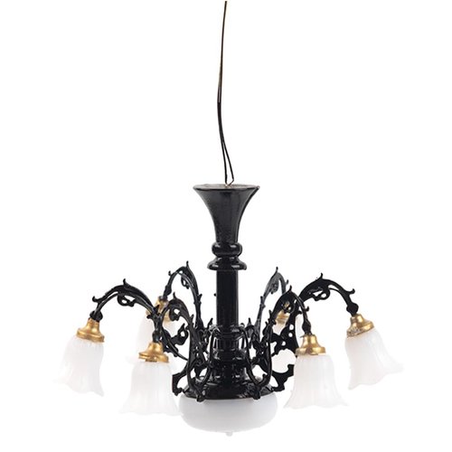 Dollhouse Miniature Chandelier Mini Chandelier for Locker Miniature Lights for Dollhouse, Vintage Tiny Pendant Light for Dollhouse Living Room