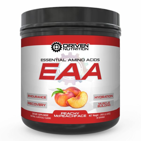 Driven EAA - Full Spectrum Essential Amino Acid Drink (Peachy McPeachFace)