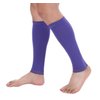 Doc Miller Premium Calf Compression Sleeve 1 Pair 20-30mmHg Strong Calf Support Fashionable Colors Graduated Pressure for Sports Running Muscle Recovery Shin Splints Varicose Veins (Violet, Medium)