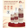 Folliculite Leave-On Dry Scalp Serum - Non-Greasy Serum for Hair Build-up with Salicylic Acid, Tea Tree Oil & Peppermint Oil - Flaky & Itchy Scalp Care by e70, 2 fl. oz