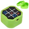 MGZNMTY Silicone Case Compatible with Giiker Tic Tac Toe Bolt Electronic Game, 3-in-1 Handheld Puzzle Game Console Toys Skin for Kids (Only Case) (Green)