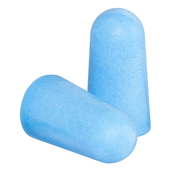SAS Safety Corp Foam Ear Plugs, 200 Pairs of Disposable Safety Ear Plugs, Soft Foam Noise Reducing Pre-Shaped Hearing Protection, Ear Protection for Construction, Manufacturing, Landscaping