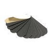 180 GRIT Stainless Steel Pedicure File Refill Pads, 60 Count (180 GRIT Black)