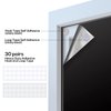 RUseeN Portable Blackout Shades (79" x 57") Window Curtains, 100% Blackout Material Temporary Blinds for Baby Nursery, Bedroom, Dorm Room, Office or Travel Use