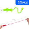 LovesTown 32PCS Colorful Sticky Lizards, Stretchy Sticky Lizards Toys Sticky Fingers Toys for Party Favors Goodie Bag Stuffers Halloween