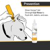 Absorbine Silver Honey Rapid Ear Care Vet Strength Ear Rinse, 4oz, Manuka Honey & MicroSilver BG, Safe for Dogs & Cats