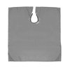 Betty Dain Lightweight Crinkle Nylon Hair Cutting/Styling Cape, Water Resistant, Ultra Lightweight Crinkle Antron Nylon, Repels Hair, Neck Snap Closure, Generous 54 x 60 Inch Size, Silver