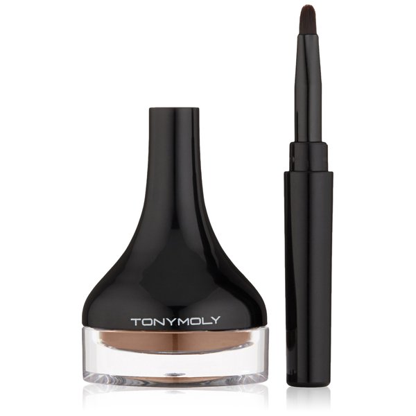 TONYMOLY Back Gel Eyeliner, 02 Brown , 0.14 Ounce (Pack of 1)