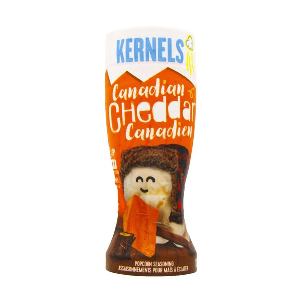 Kernels Canadian Cheddar Popcorn Seasoning 100g {Imported from Canada}