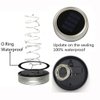 8 Pack Solar Mason Jar Lids Lights, 20 LED Waterproof Fairy Firefly String Lights with 8 Hangers (Jars Not Included), for Wedding, Outdoor, Lawn, Patio, Garden, Party, Christmas Decor (Cold White)