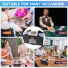 GSE 4-Deck Automatic Card Shuffler, AC/DC-Power & Battery-Operated Electric Shuffler Machines for Playing Cards, Blackjack, Texas Hold'em, Canasta, Bridge, Rummy, UNO, Trade Card Games