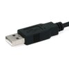 Synergy Digital Camcorder USB Cable, Works with Panasonic HC-X1500 Camcorder, 3 Ft. MicroUSB to USB (2.0) Data USB Cable