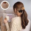 LAIYOHO 3 Pcs Bird's Nest Shaped Hair Bun Rings Hair Claw Clips High Ponytail Holders Hair Accessories for Creating Updos