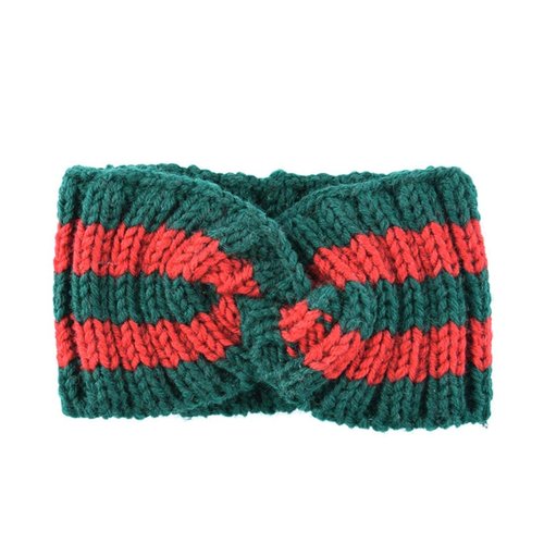 Yili Maizi Chunky Knit Headbands Braided Winter Headbands Ear Warmers Crochet Head Wraps Elastic Hair Band for Women