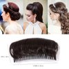 mdgfge 3Pcs Invisible Fluffy Hair Pad Hair Bun False Hair Clip Bump It Up Volume Hair Base Styling Insert Tool Volume Increased Pads Hair Accessories for Women Hairstyles DIY Design Daily Use