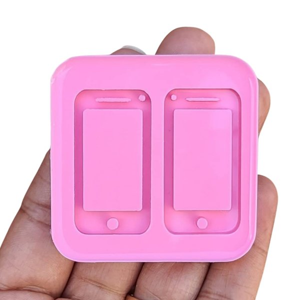 Smartphone Silicone Mold, Mold for Resin, Cell Phone Shape Resin Mold, Phone Earrings Mold