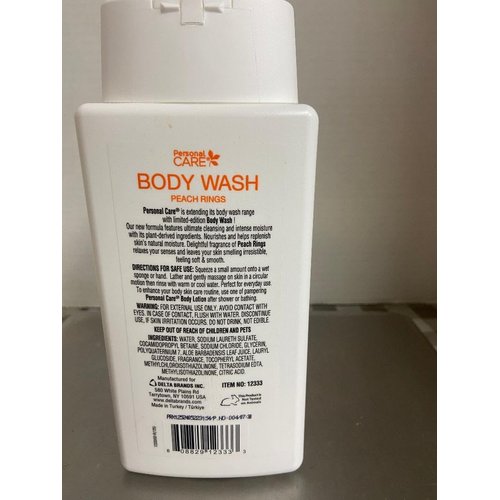 Personal Care Body Wash Peach Rings (2 EA 15 Oz)