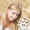 3 Pieces Straw Knotted Headbands for Women Summer Beach Rattan Knot Headband Bohemian Wide Headbands Twist Knot Wide Hairbands Woven Headwear for Girls Women Raffia Headwear Holiday Hair Styling