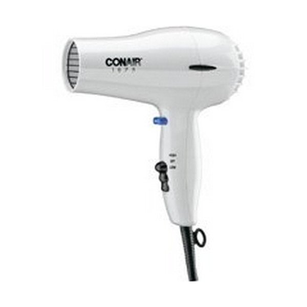 Conair 1875 Watt Mid-Size Styler Hair Dryer, White 1 ea (4 pack)