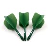 CUESOUL Integrated Dart Shaft and Flights Standard Shape,Set of 3 pcs Unique Designed Pattern