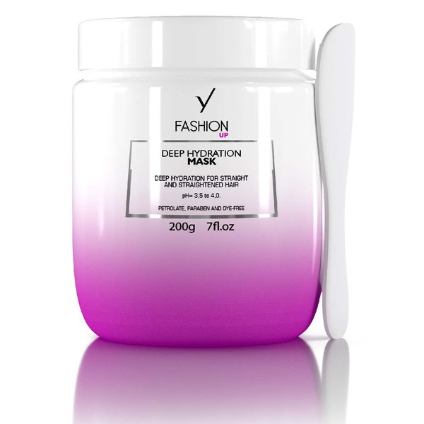 Fashion UP Mask | Ideal for Extremely Dry Hair | Shining Hair | Color Safe | Enhanced with Oil Grape Seed & Murumurú | Sulfates-Parabens Free | 7.0 Oz