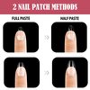240pcs Short Square Nail Tips, Artificial Flake Nail Tips,Short Acrylic False Nails Tips for Nail Extension Art & Home DIY Nail Salon,Soft Gel Acrylic Nails(12 Sizes)