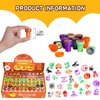 Thuodo Halloween Party Favors, 120 Pieces Assorted Stamps for Kids Bulk, Children Self-Ink Holiday Toy Gifts Game Prizes, Halloween Treat Goodies Bags Filler Classroom Rewards Stationery Set
