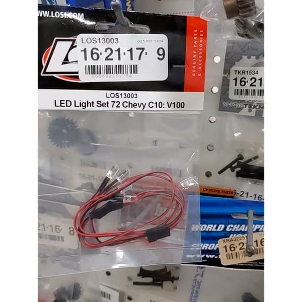 Losi LED Light Set '72 Chevy C10 V100 LOS13003 Elec Car/Truck Replacement Parts