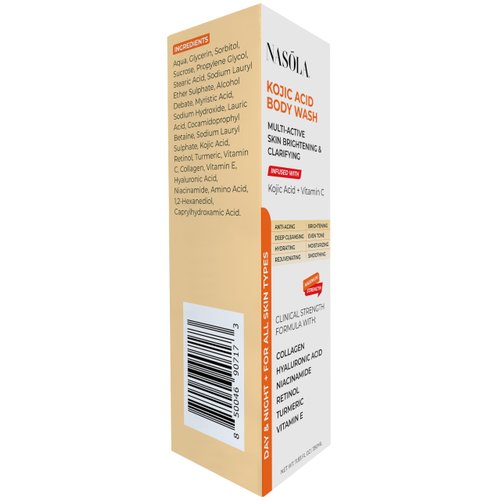 Nasola Kojic Acid Body Wash + Turmeric Vitamin C