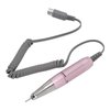 Electric Nail Drill Pen Machine, Efile Nail Drill Handle Handpiece Adjustable 3000RPM Metal Pro Nail File Handle Polishing Manicure Pedicure Accessories for Nail Care Home Salon DIY