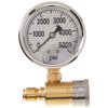 Northstar Pressure Washer Pressure Gauge - 5000 PSI, 3/8in. Fitting