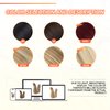 DIYOMO Microlink Hair Extensions - Human Hair,Brown To Caramel Blonde Micro link Hair Extensions Human Hair 18inch Microlink Hair Extensions,Microlink Hair 30G/Pack
