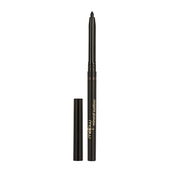 Mellow Cosmetics Auto-Twist Eyeliner - Black - Eye Pencil Makeup with Smooth & Gliding Application - Smudge-Proof - Vegan - Cruelty-Free - Paraben-Free - Suitable for Sensitive Eyes
