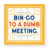 Brass Monkey Bin-go to A Dumb Meeting – Game Book with Perforated People-Watching Bingo Cards for Office Meetings and Cubicle Life