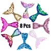 8 Pcs Mermaid hair clip,Hair Clips for Girls,Hairpins for Women Girls and Ladies Headwear Styling Tools,Gifts for Women Girls