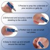 100 Pcs Sanding Bands for Nail Drill,120 Fine Grit Nail File Sanding Bands,Acrylic Nails Gel Removing Shaping, for Manicure Nail Salon Use