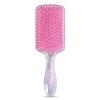 iscream Rainbow Sprinkles 9" Nylon Bristle Brush for Wet or Dry Hair with Floating Sprinkles