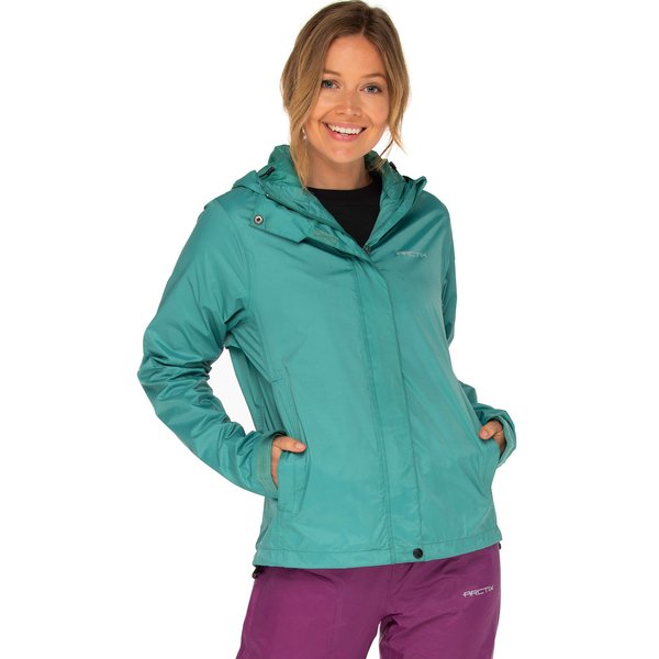 Arctix Women's River Rain Jacket, Teal, Small