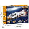 3 in 1 City Space Ship Building Sets Space Shuttle Toys Space Station Spaceship Astronaut Adventure Building Blocks Kit Aerospace Rocket Educational Toy Gift for 6 7 8 9 10 11 12 Year Old (168 Pcs)